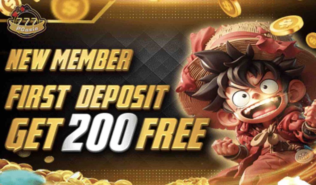 New Member First Deposit PGasia Bonus