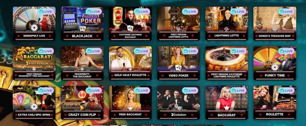 PHL63 Live Casino Games