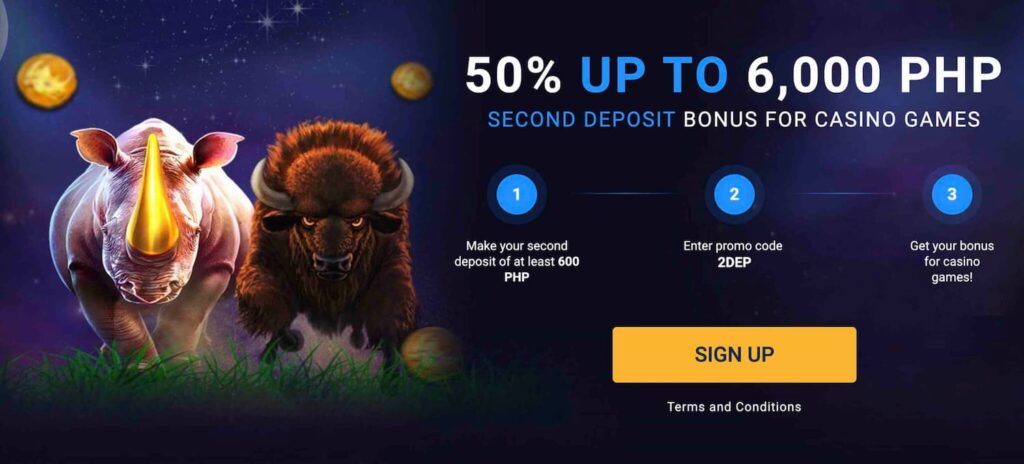 Second Deposit Bonus at 20Bet Casino