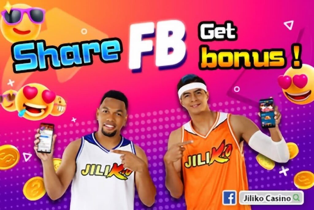 Share Facebook Get Bonus at Jiliko Online casino