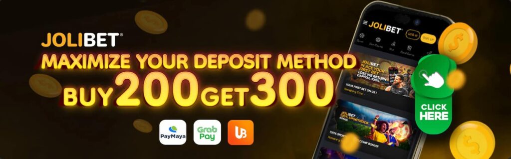 DEPOSIT with PAYMAYA, GRABPAY & USDT on JoliBet