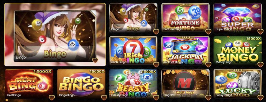 PGasia Bingo Games